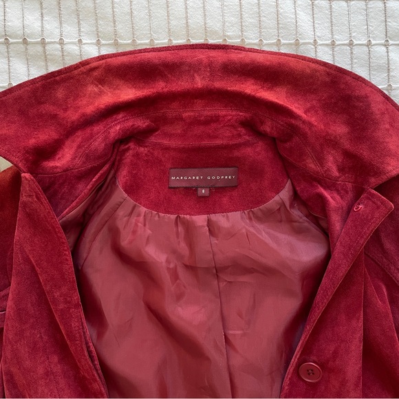 Red Suede Jacket - Picture 4 of 14